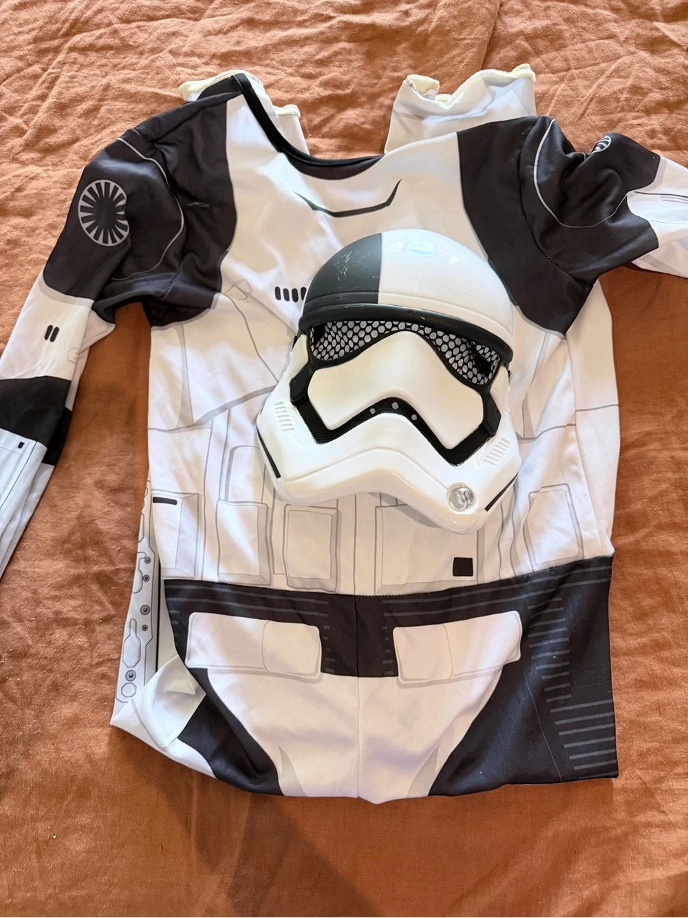 Rubie's Star Wars Stormtrooper Costume Mask and Outfit + Darth Vader Outfit